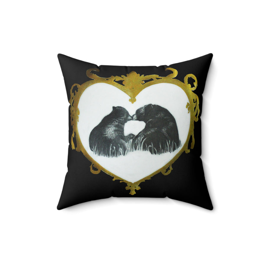 Lover Bears Throw Pillow