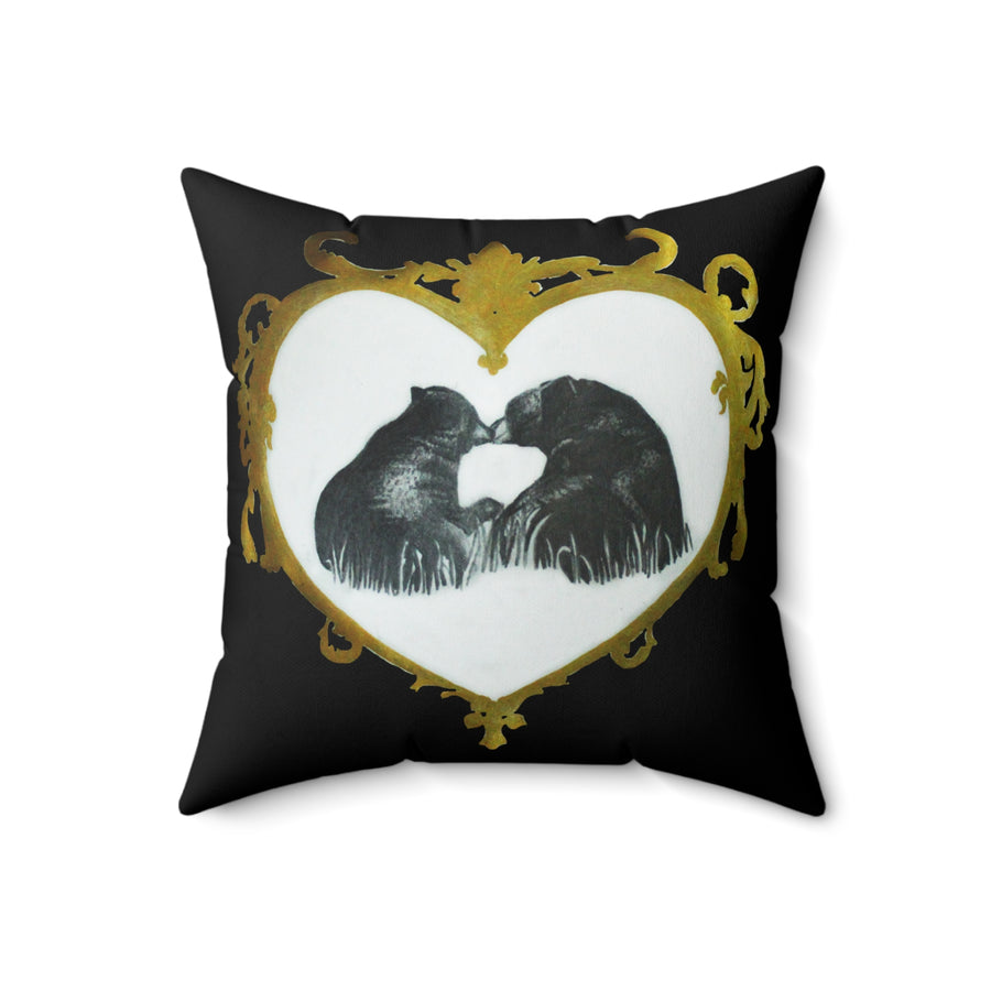 Lover Bears Throw Pillow