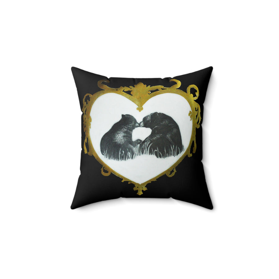 Lover Bears Throw Pillow