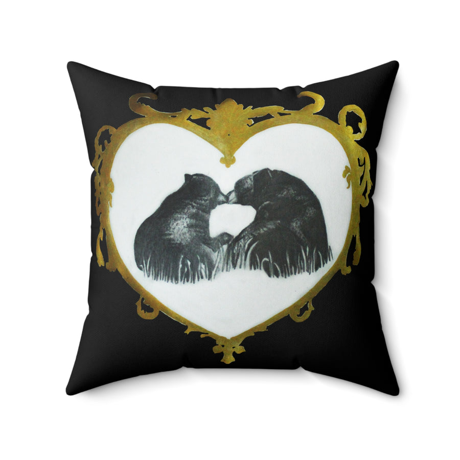 Lover Bears Throw Pillow