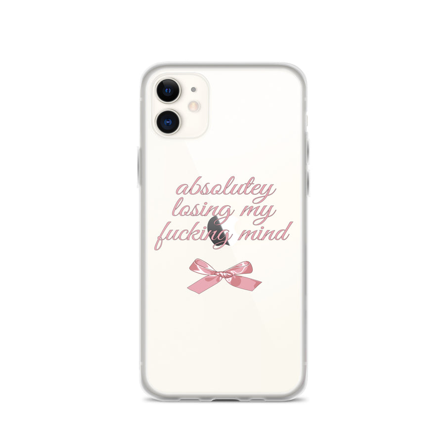 Losing My Mind iPhone Case