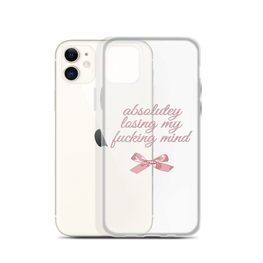 Losing My Mind iPhone Case