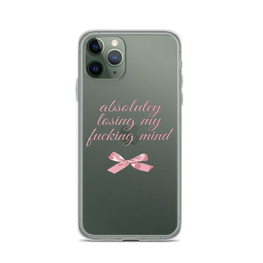 Losing My Mind iPhone Case