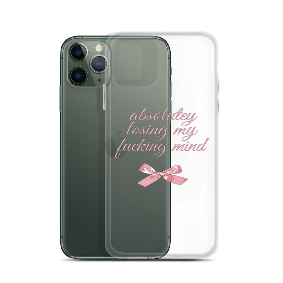 Losing My Mind iPhone Case