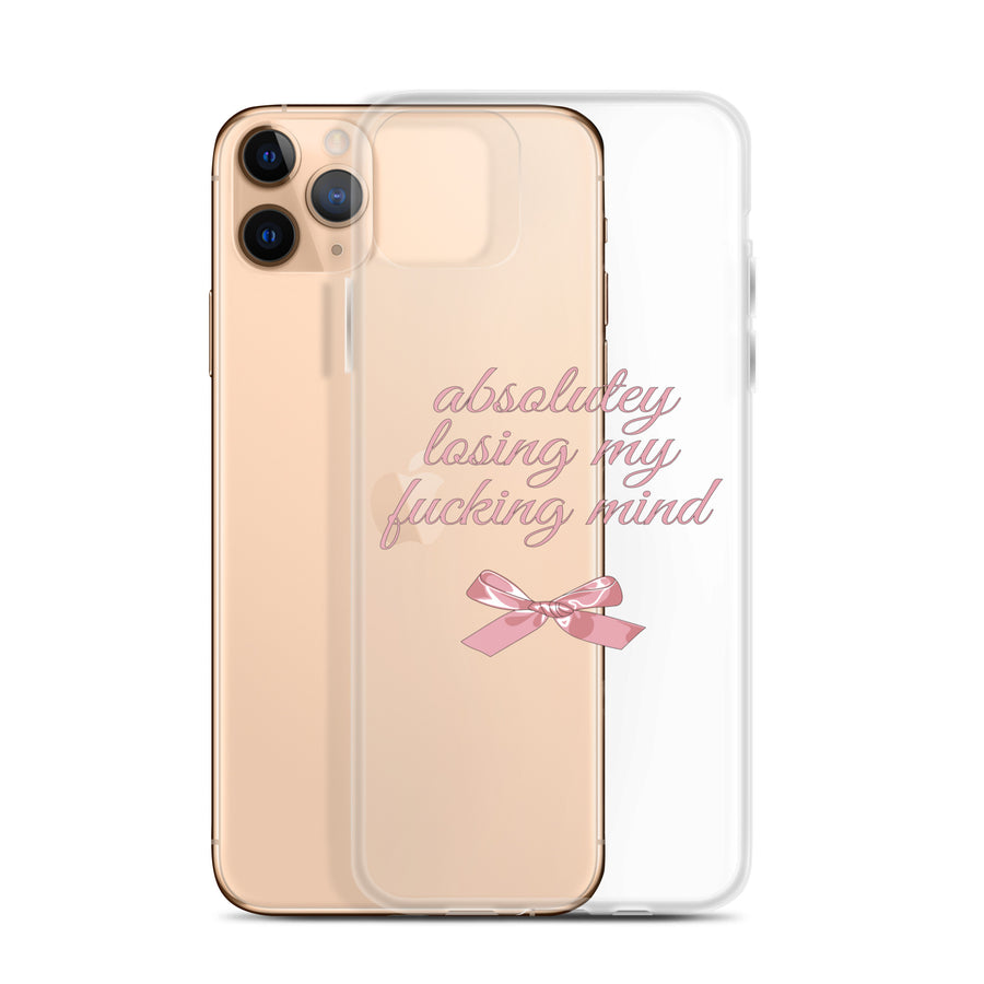 Losing My Mind iPhone Case