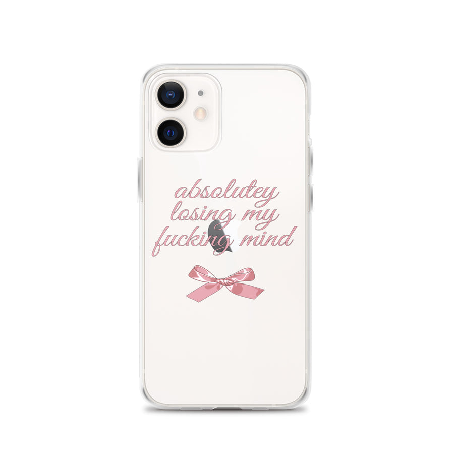 Losing My Mind iPhone Case