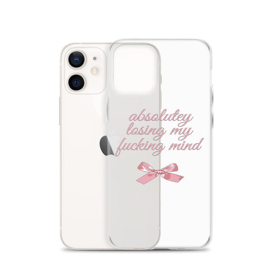 Losing My Mind iPhone Case