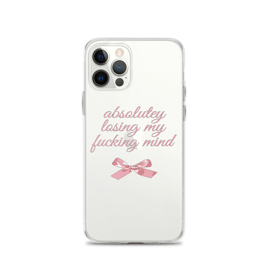 Losing My Mind iPhone Case