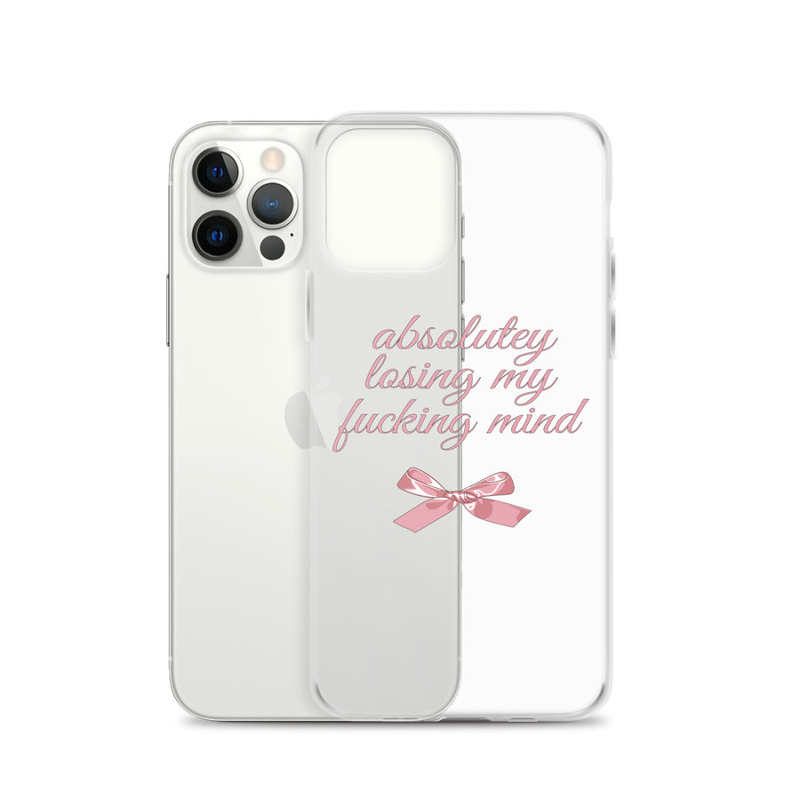 Losing My Mind iPhone Case