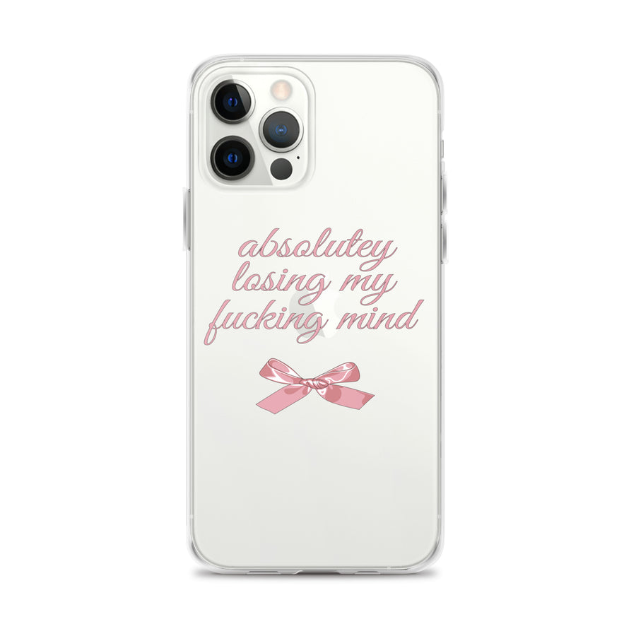 Losing My Mind iPhone Case