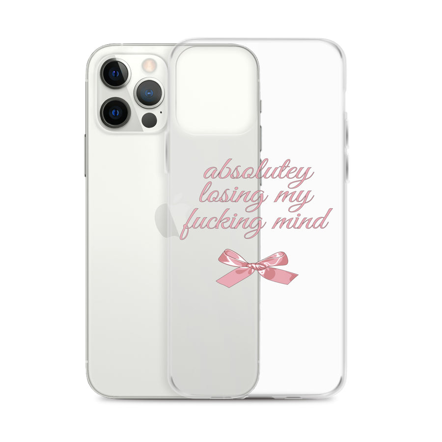 Losing My Mind iPhone Case