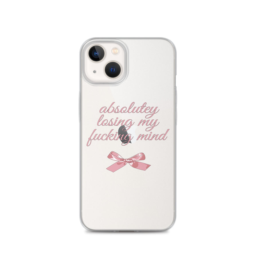 Losing My Mind iPhone Case