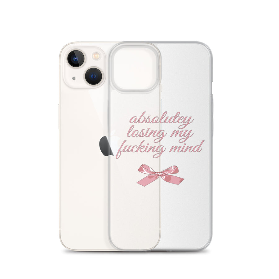 Losing My Mind iPhone Case