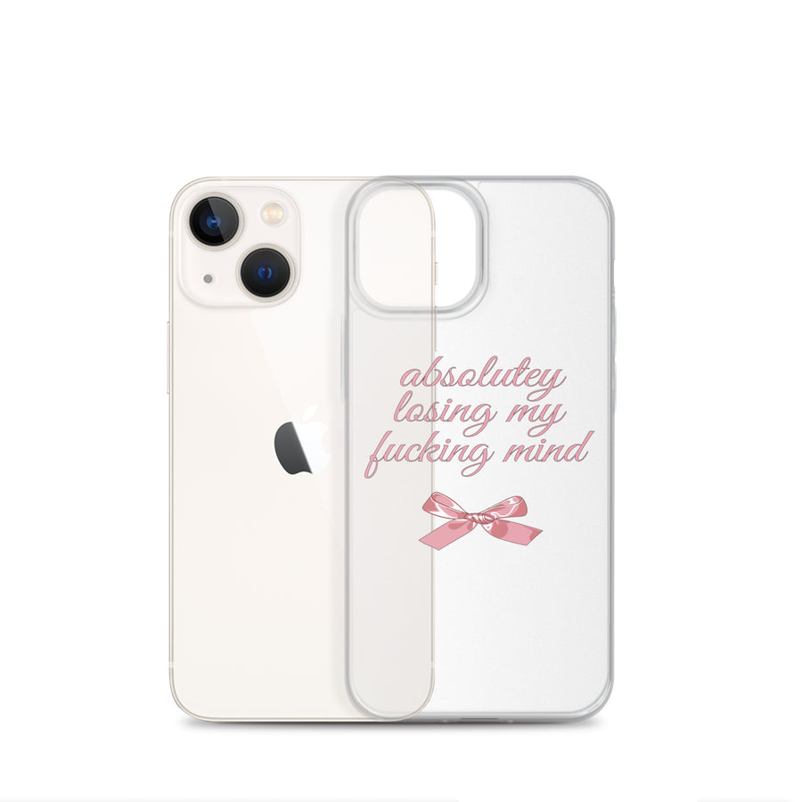 Losing My Mind iPhone Case