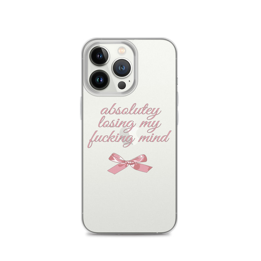 Losing My Mind iPhone Case