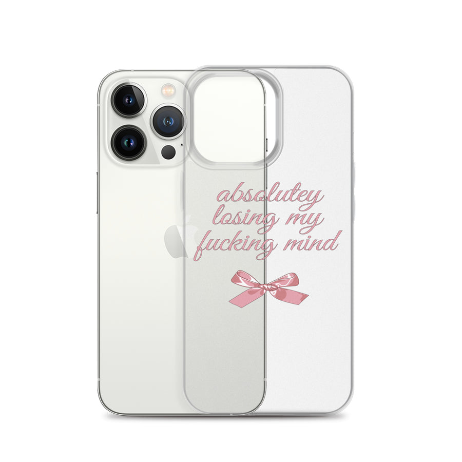 Losing My Mind iPhone Case