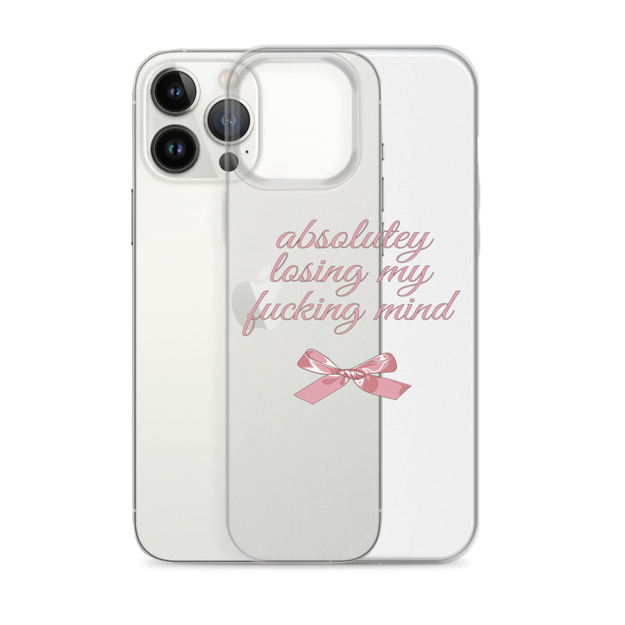 Losing My Mind iPhone Case