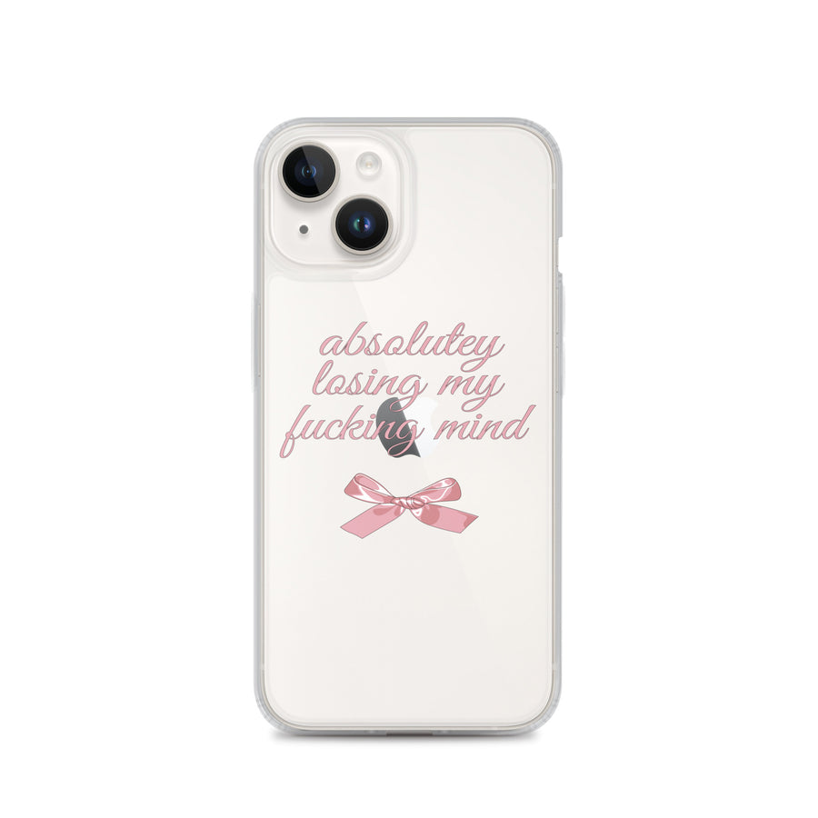 Losing My Mind iPhone Case