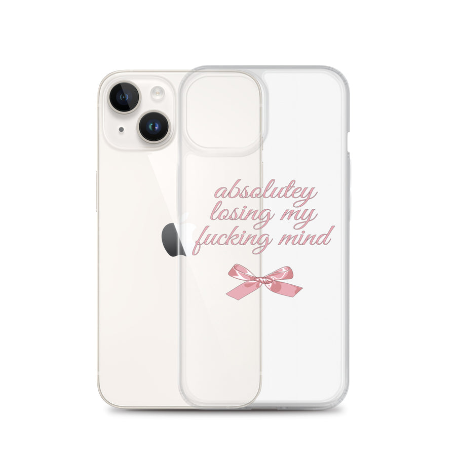 Losing My Mind iPhone Case