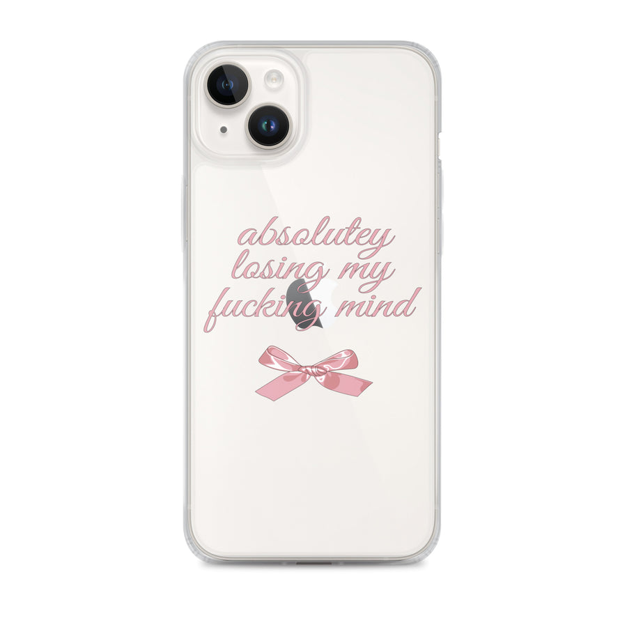 Losing My Mind iPhone Case