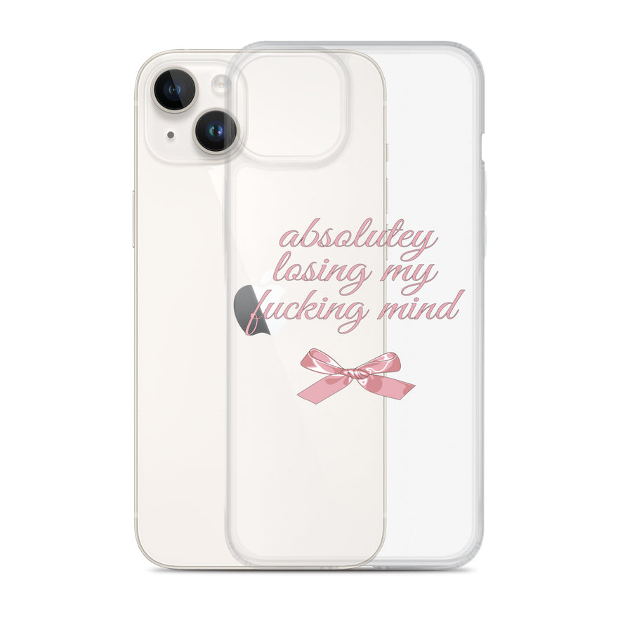 Losing My Mind iPhone Case