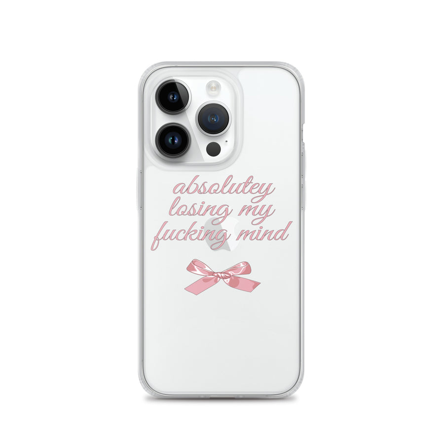 Losing My Mind iPhone Case