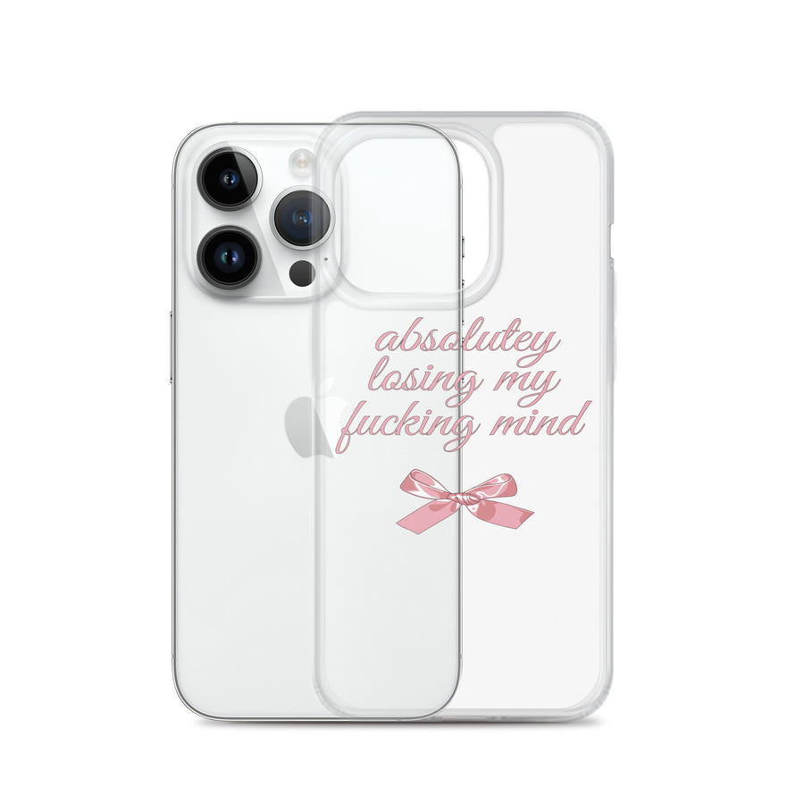 Losing My Mind iPhone Case