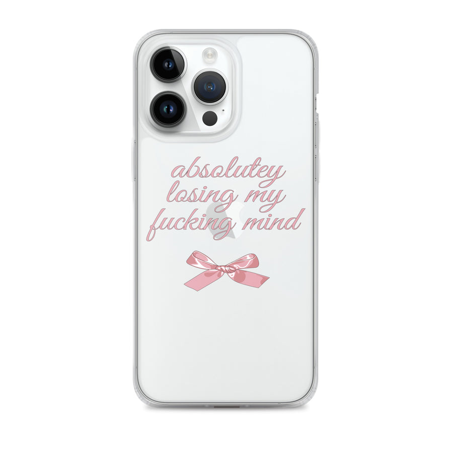 Losing My Mind iPhone Case