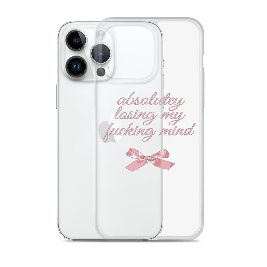 Losing My Mind iPhone Case