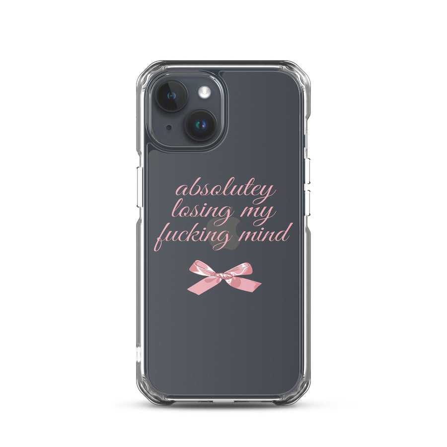 Losing My Mind iPhone Case