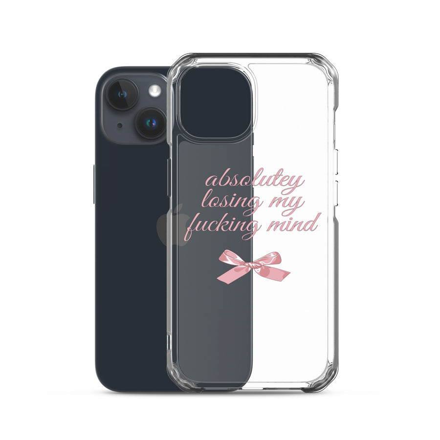 Losing My Mind iPhone Case