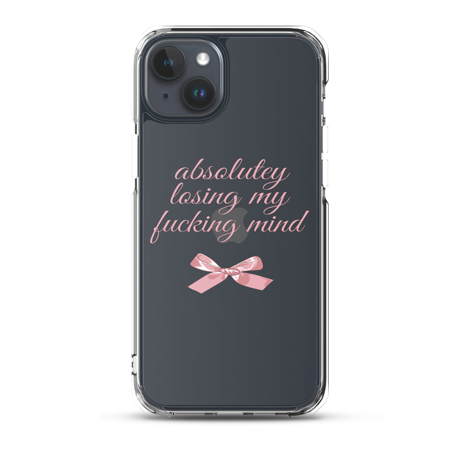 Losing My Mind iPhone Case