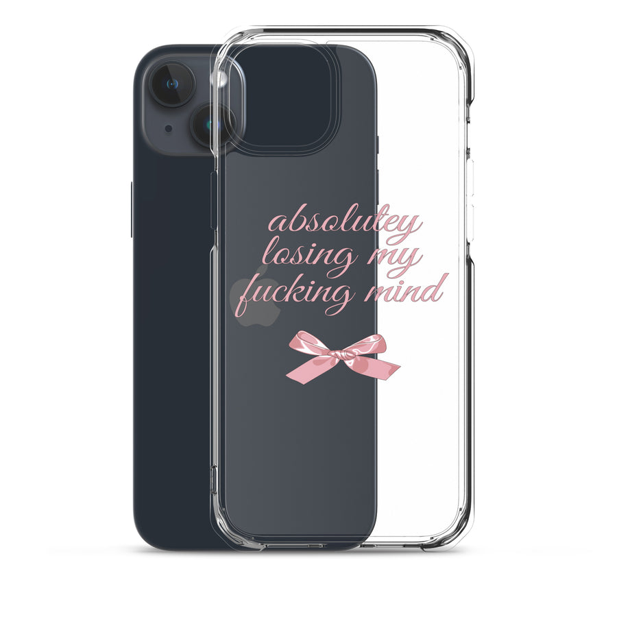 Losing My Mind iPhone Case