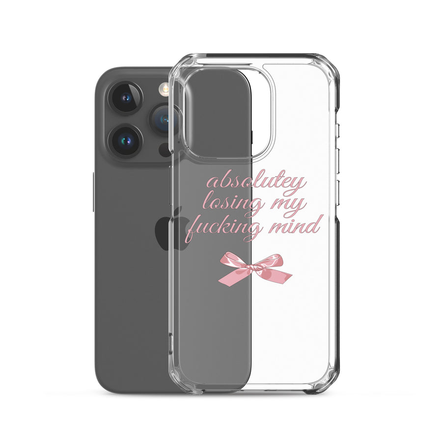 Losing My Mind iPhone Case