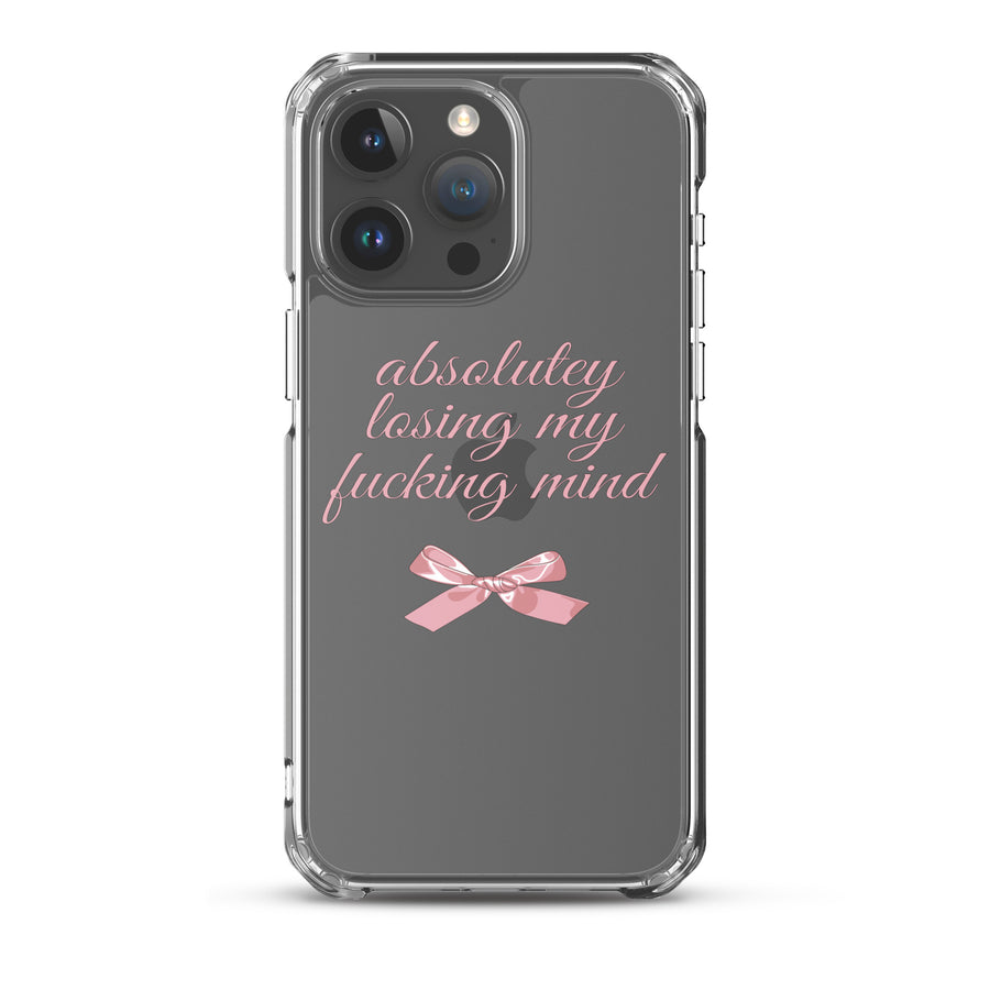 Losing My Mind iPhone Case