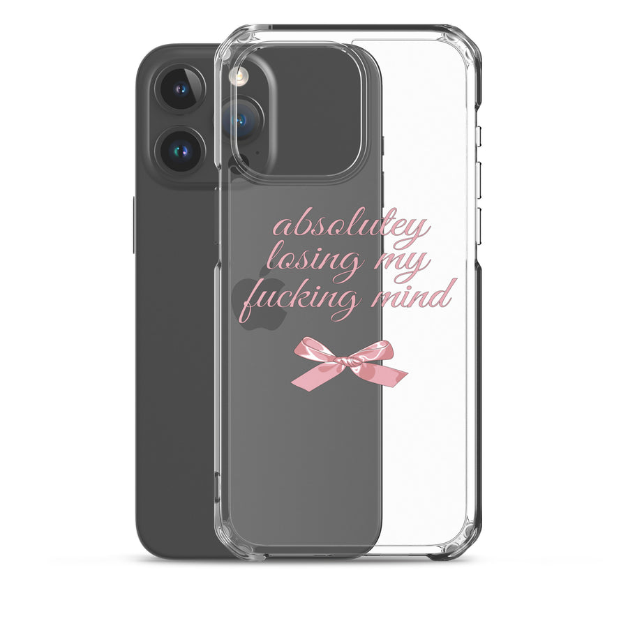 Losing My Mind iPhone Case