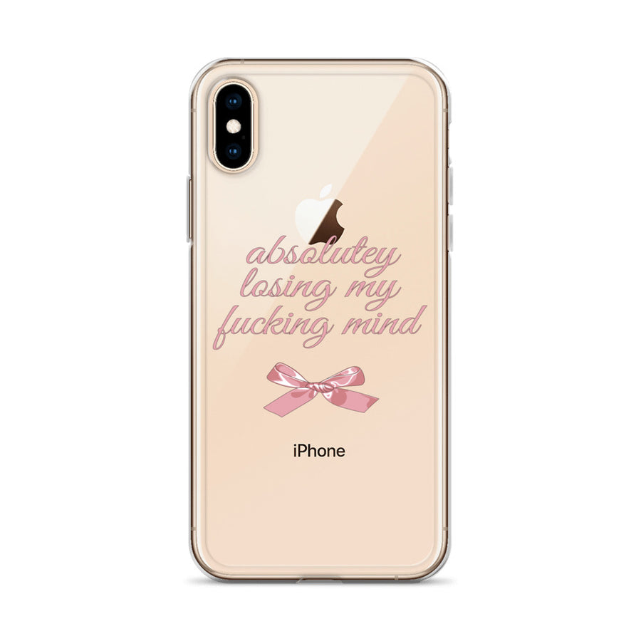 Losing My Mind iPhone Case