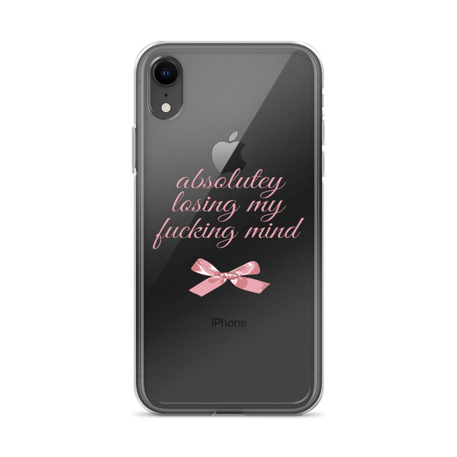 Losing My Mind iPhone Case