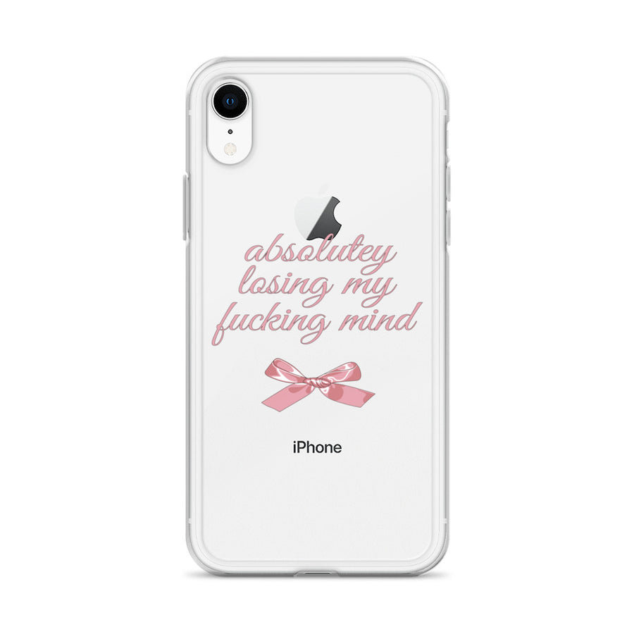 Losing My Mind iPhone Case