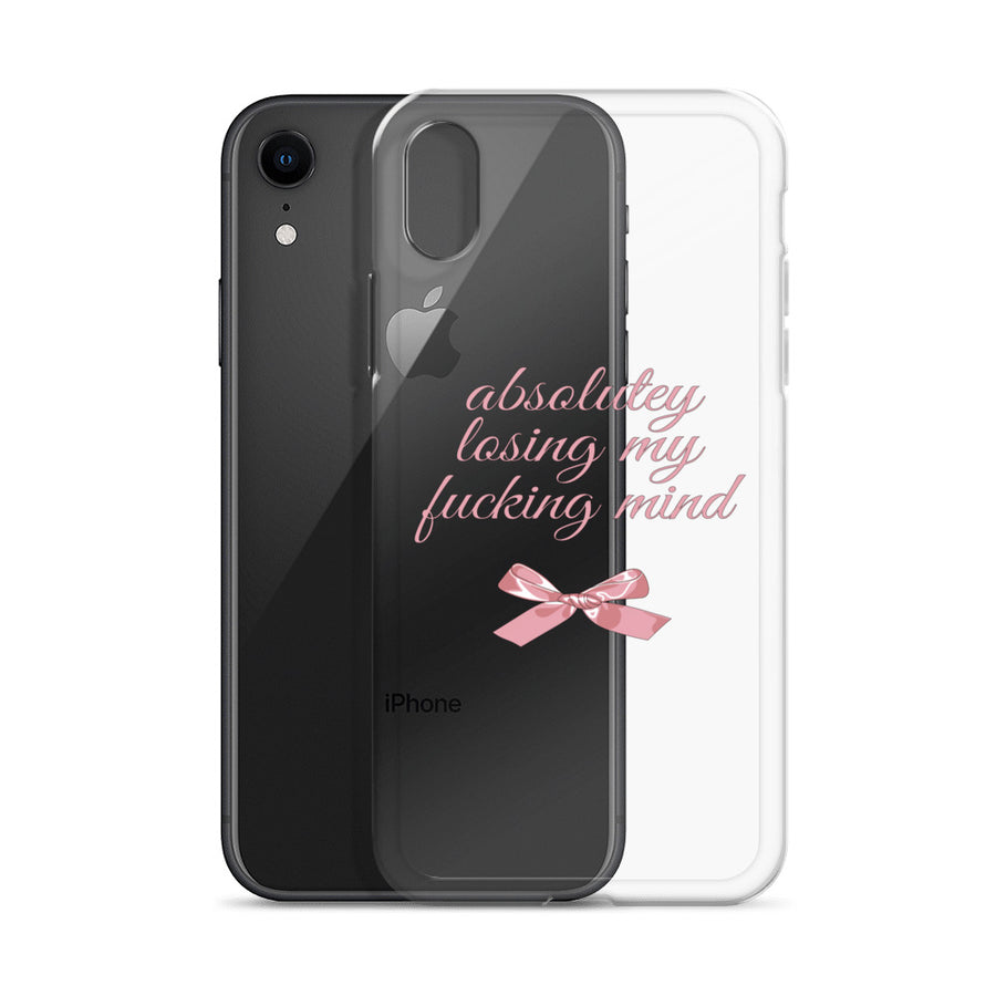 Losing My Mind iPhone Case