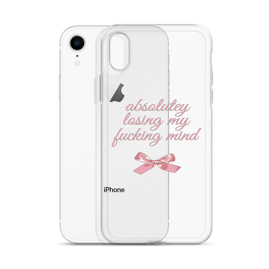 Losing My Mind iPhone Case