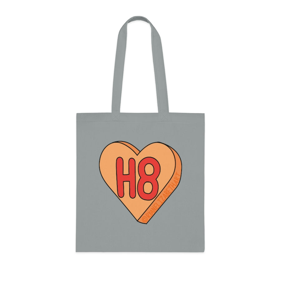 H8 Candy Heart Tote Bag