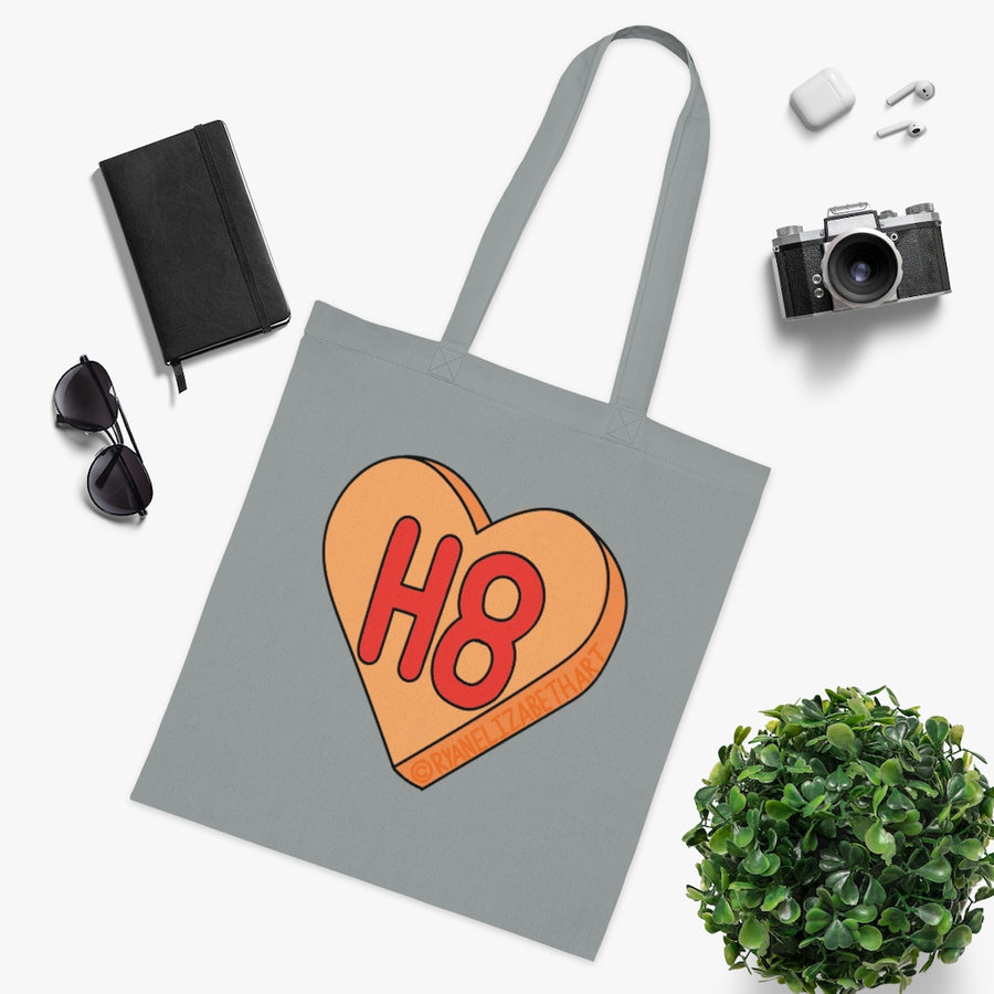 H8 Candy Heart Tote Bag