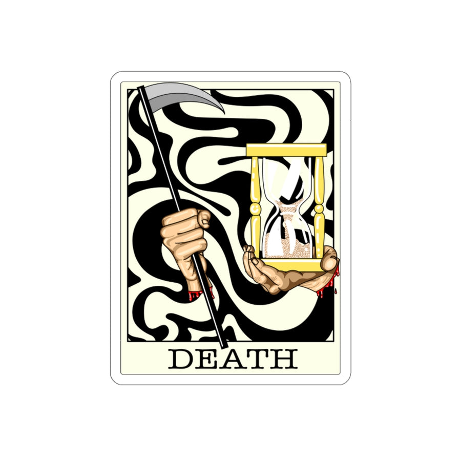 Death Tarot Card Stickers