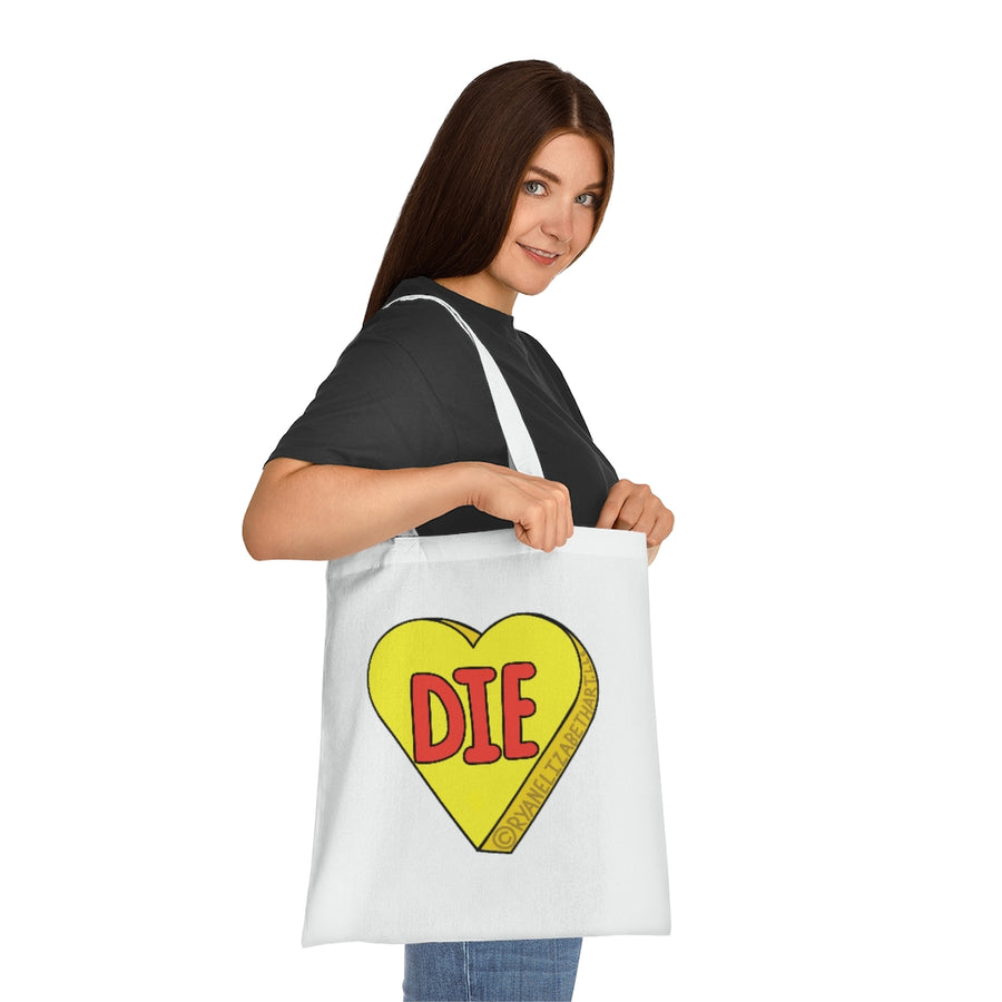 Die Candy Heart Tote Bag