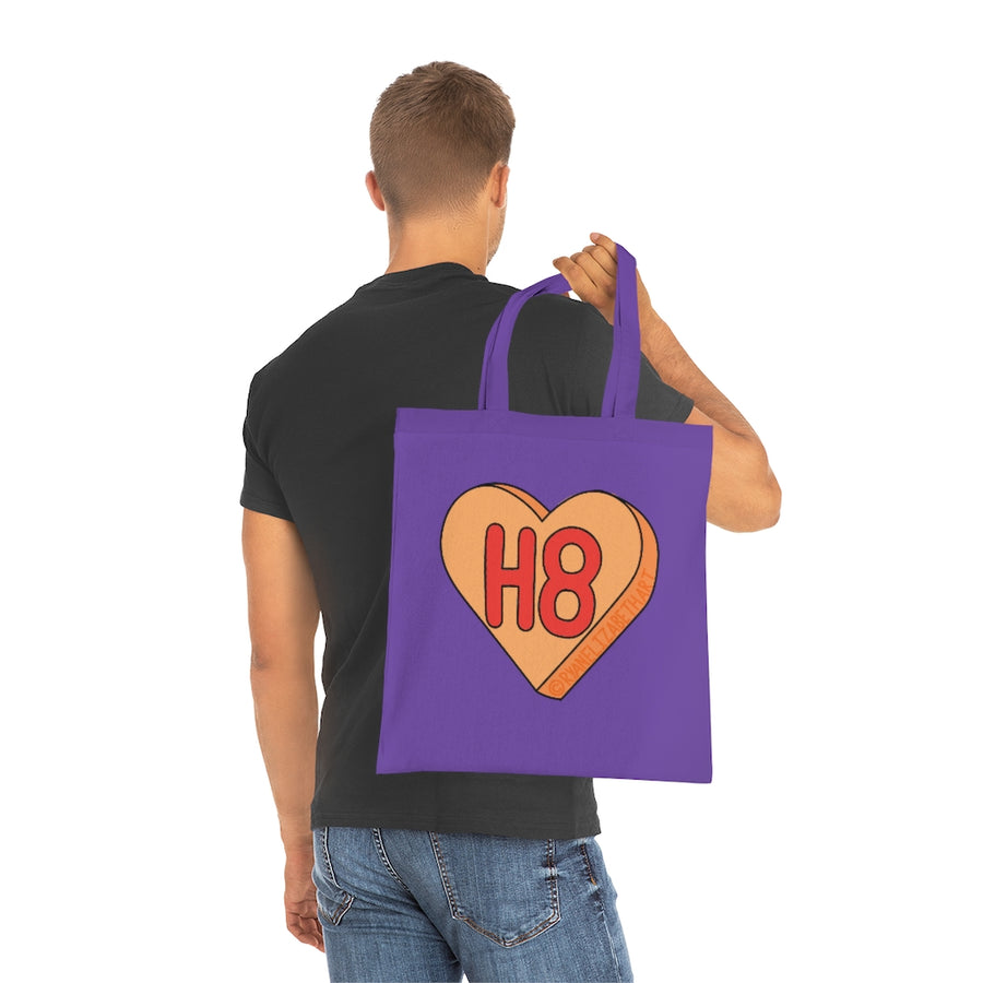 H8 Candy Heart Tote Bag