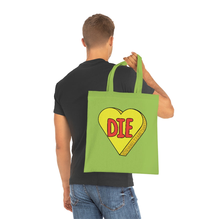 Die Candy Heart Tote Bag