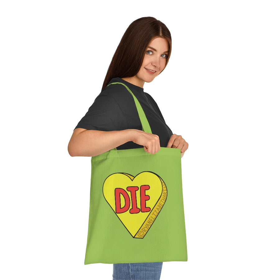 Die Candy Heart Tote Bag