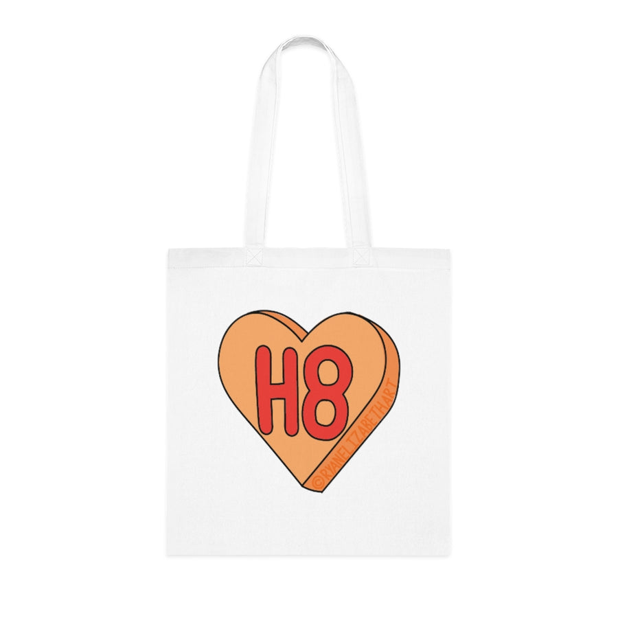 H8 Candy Heart Tote Bag