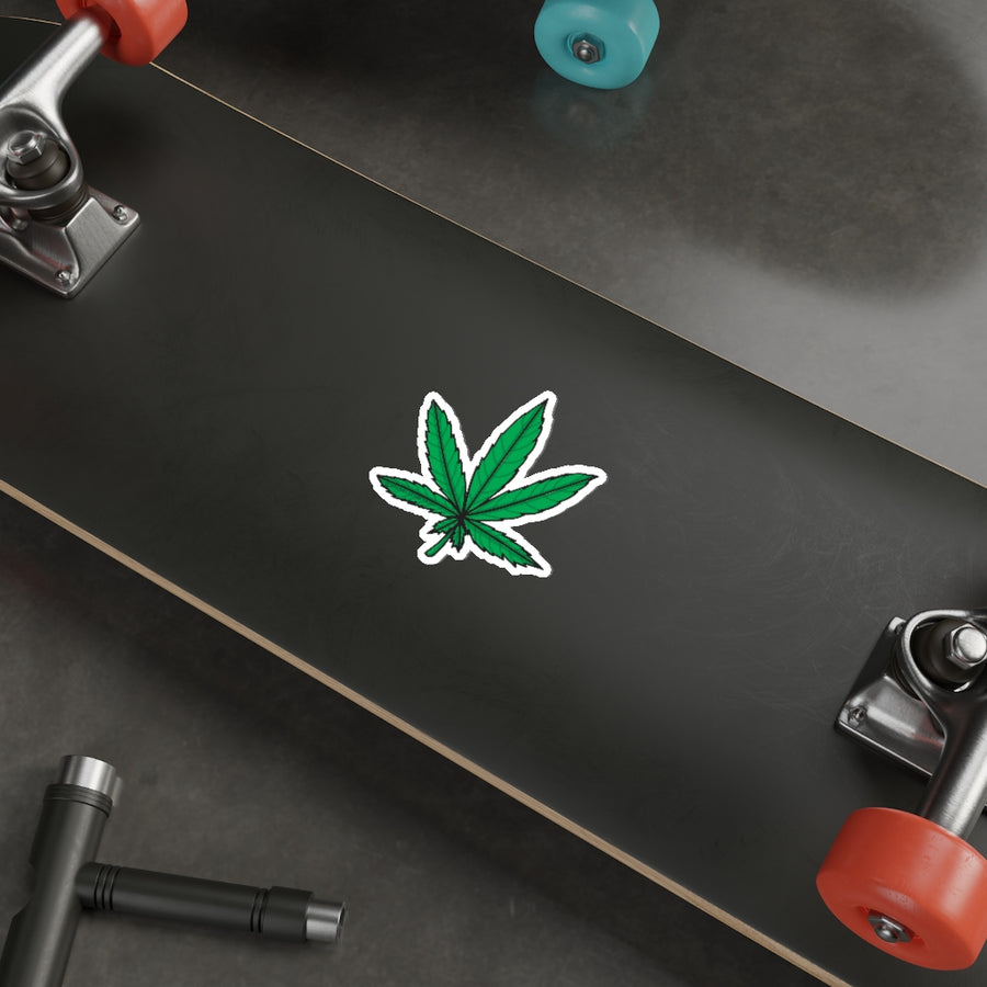 Weed Leaf Sticker